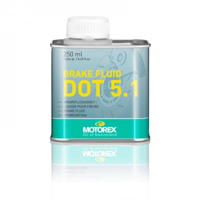 Líquido de Frenos MOTOREX DOT 5.1 Lata 250 ml.